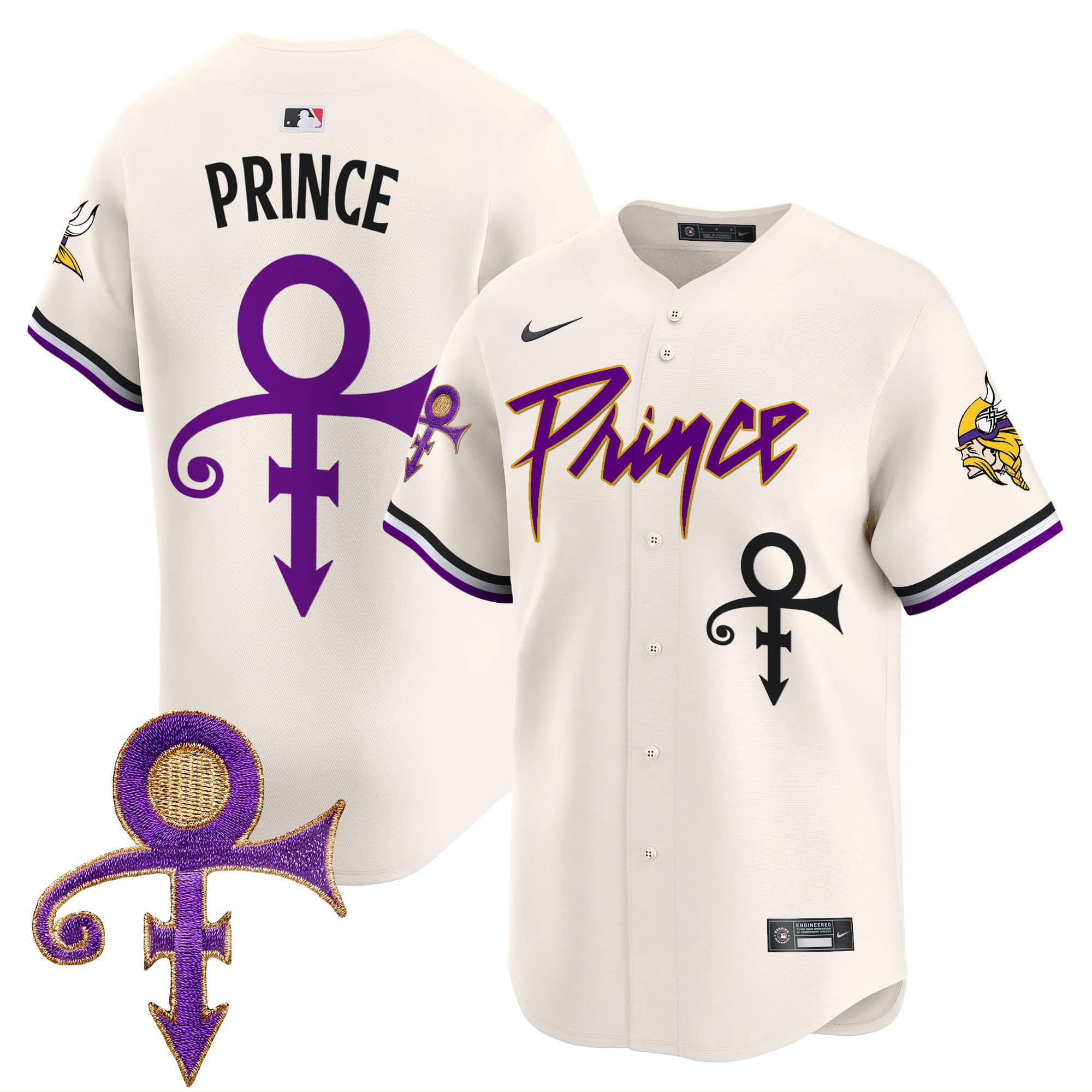 Men Minnesota Vikings Blank Cream 2024 Nike Prince Patch Vapor Premier Limited NFL Jersey->indianapolis colts->NFL Jersey